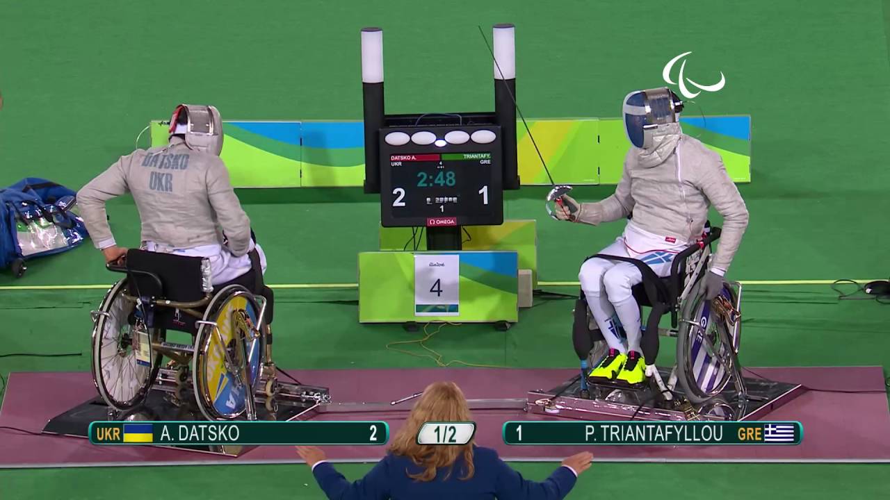 Day 5 evening | Wheelchair fencing highlights | Rio 2016 Paralympic Games