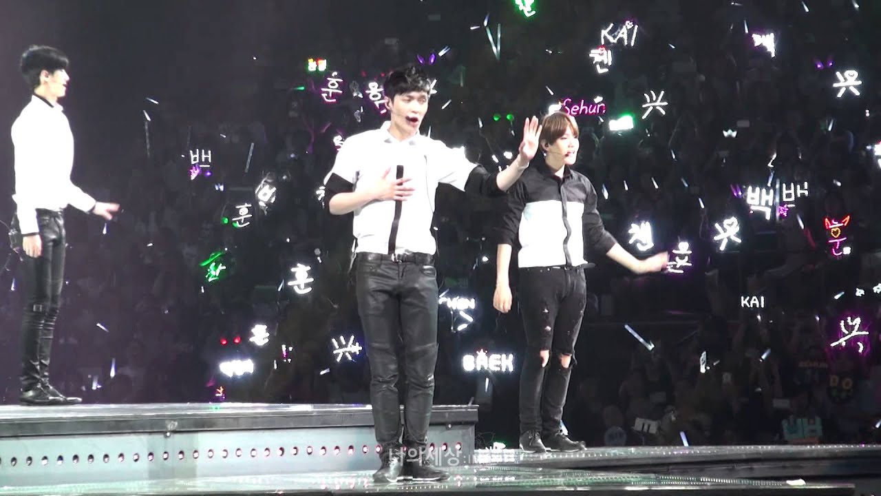 150531 The EXO'luXion in SHANGHAI - 나비소녀(Don't go) (Lay focus)