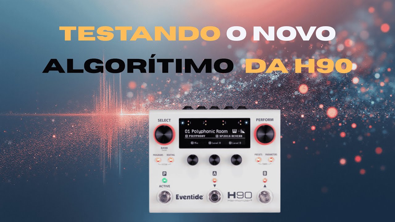 Testando o novo Algorítimo da H90 - Granular #eventide #h90
