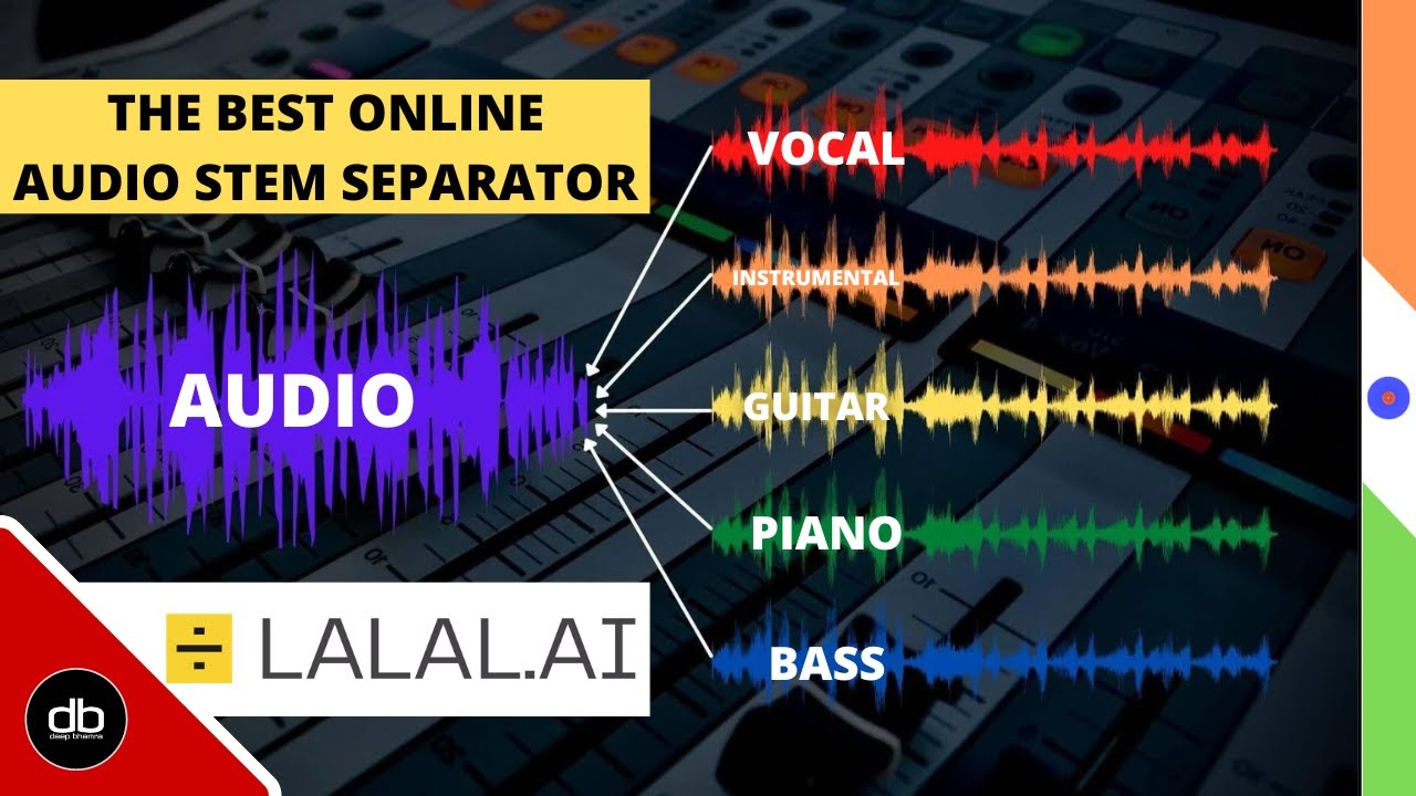 Lalal.ai The Best Vocal & Stem Separator. Extract Vocals & Instrumentals from any audio using AI.