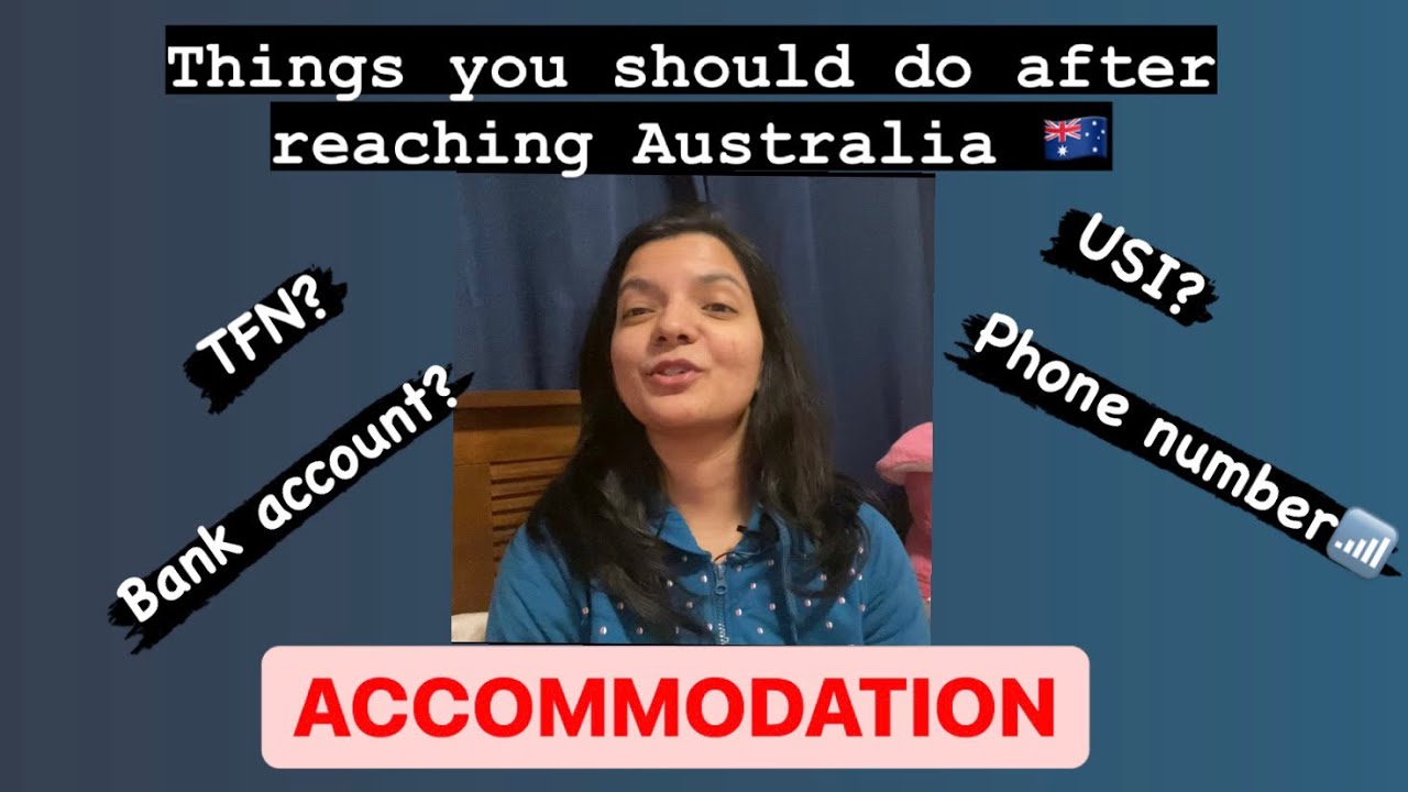 Things to do after reaching Australia|Accommodation in Australia| Aarzoo Gaur