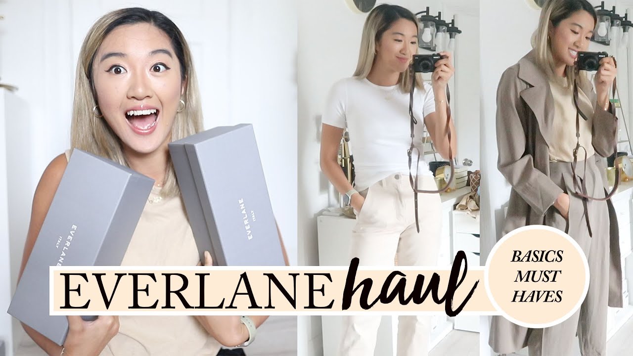EVERLANE BASICS HAUL: 24 Items