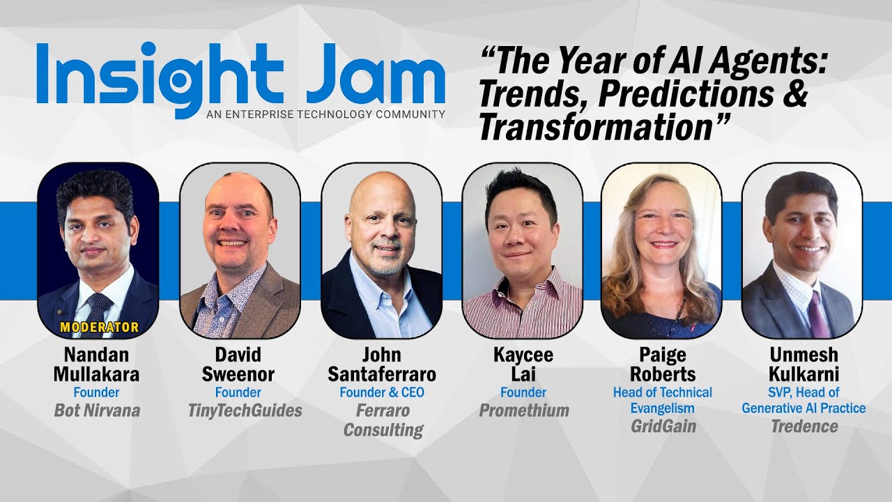 🔵 The Year of AI Agents: Trends, Predictions & Transformation | Live Panel Discussion
