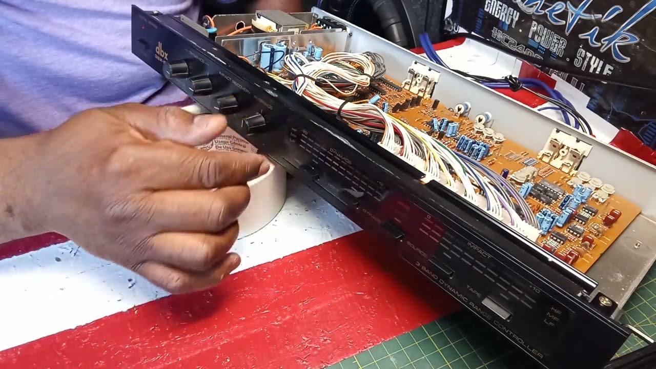 DBX 3BX - DS  Push Switch Clean up full Repair Video 🤞🏽