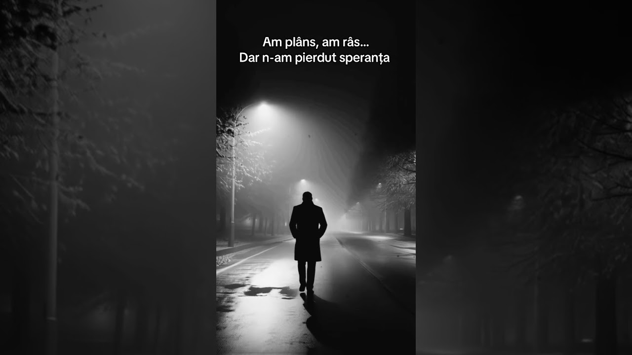 Am plâns, am râs, dar n-am pierdut speranța… (2025) /o melodie care trebuie ascultată până la final 