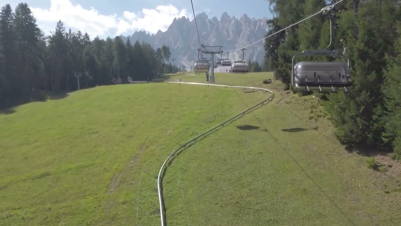Risalita integrale seggiovia Monte Baranci San Candido