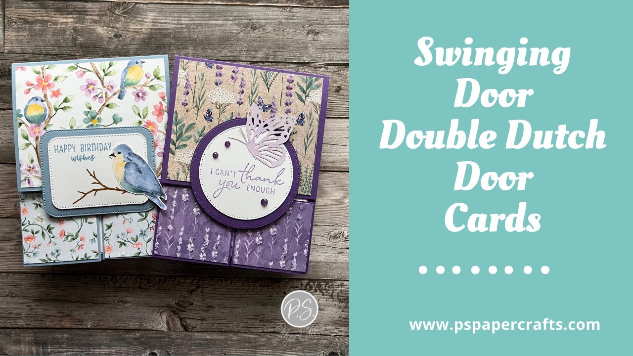 How to make Swinging Door/Double Dutch Door Cards