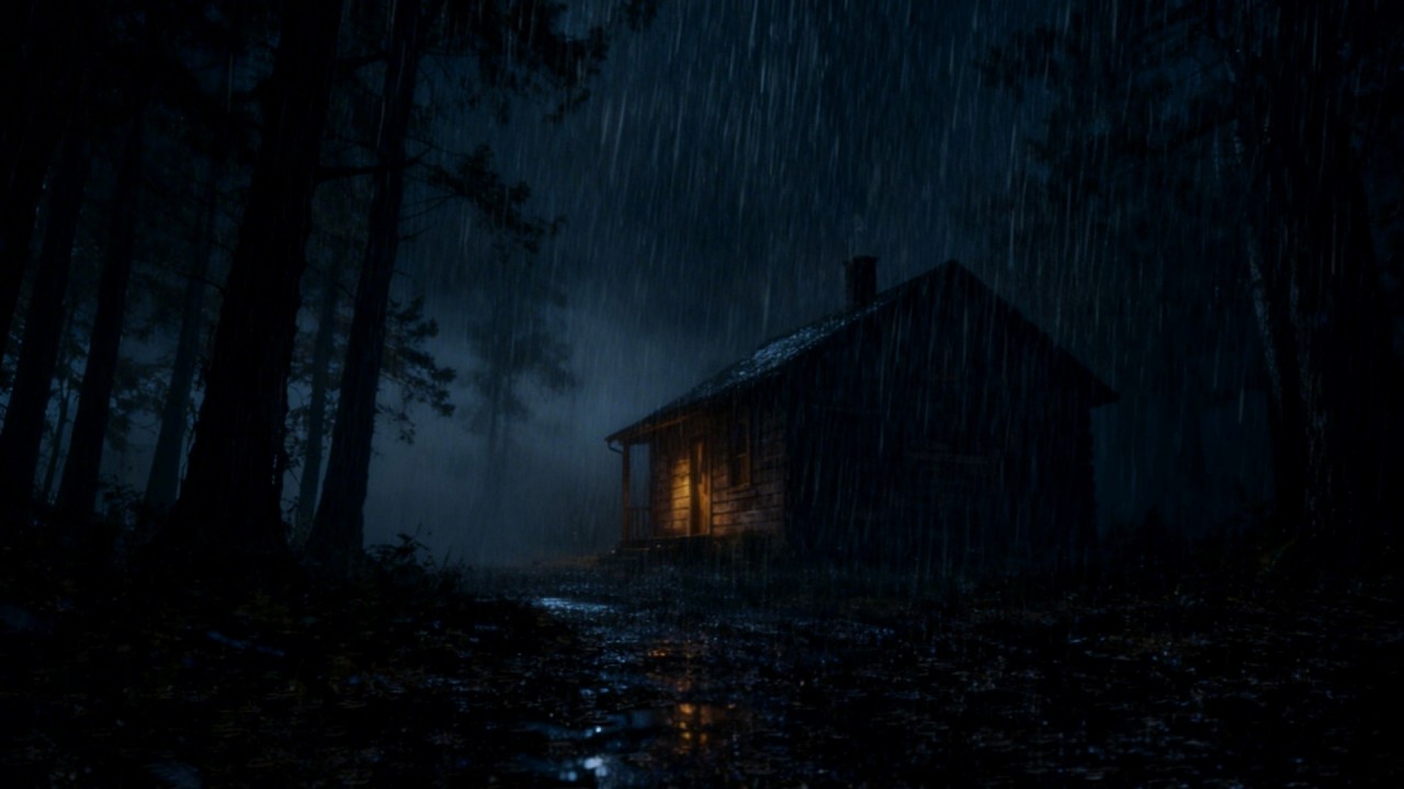 Soft Night Rain Sounds 🌧 Deep Forest Rain for Deep Sleep