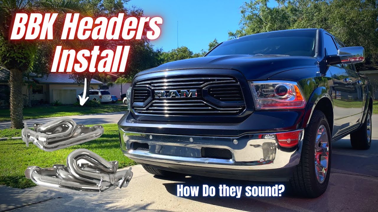 DAILY получает заголовки | Установка заголовка Ram 1500 5.7 HEMI Shorty