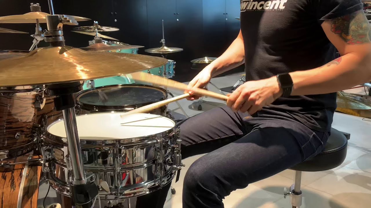 ¿La mejor SNARE económica del mercado?😵🥁Yamaha Stage Custom Steel 14x5,5 played by Jairo Ubiaño