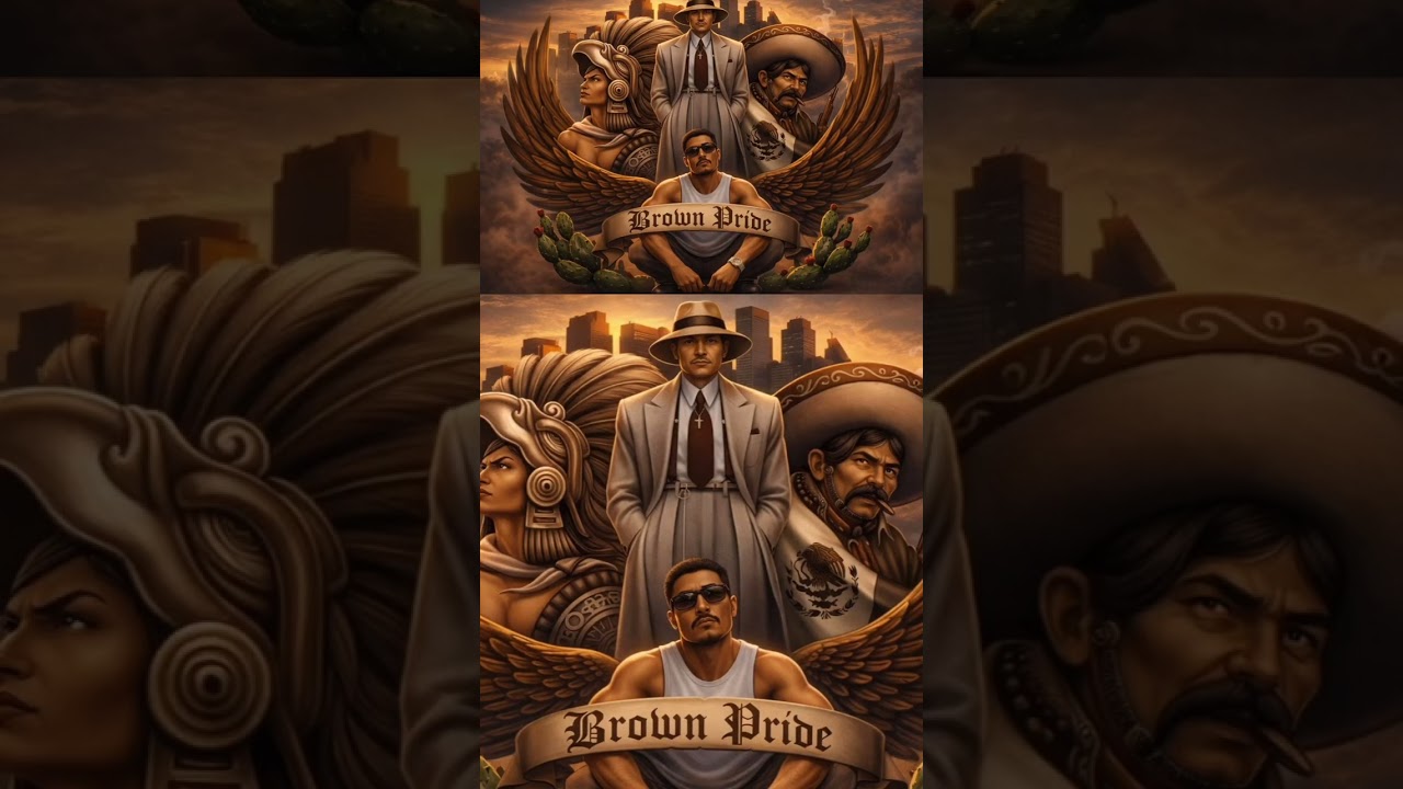 Brown N Proud - Chingo Bling ‧ #brownandproud #chicana #brownpride #chicano #chicanostyle 