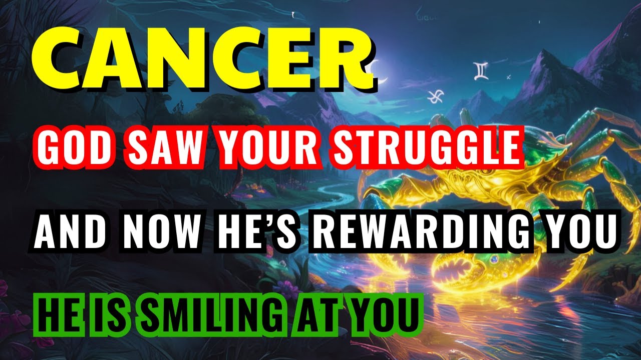 CANCER ♋ God Is Saying: “I’m Proud of You” 🌈 You Survived What Broke Others 🙏