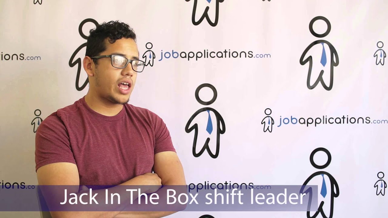 Jack In The Box shift leader