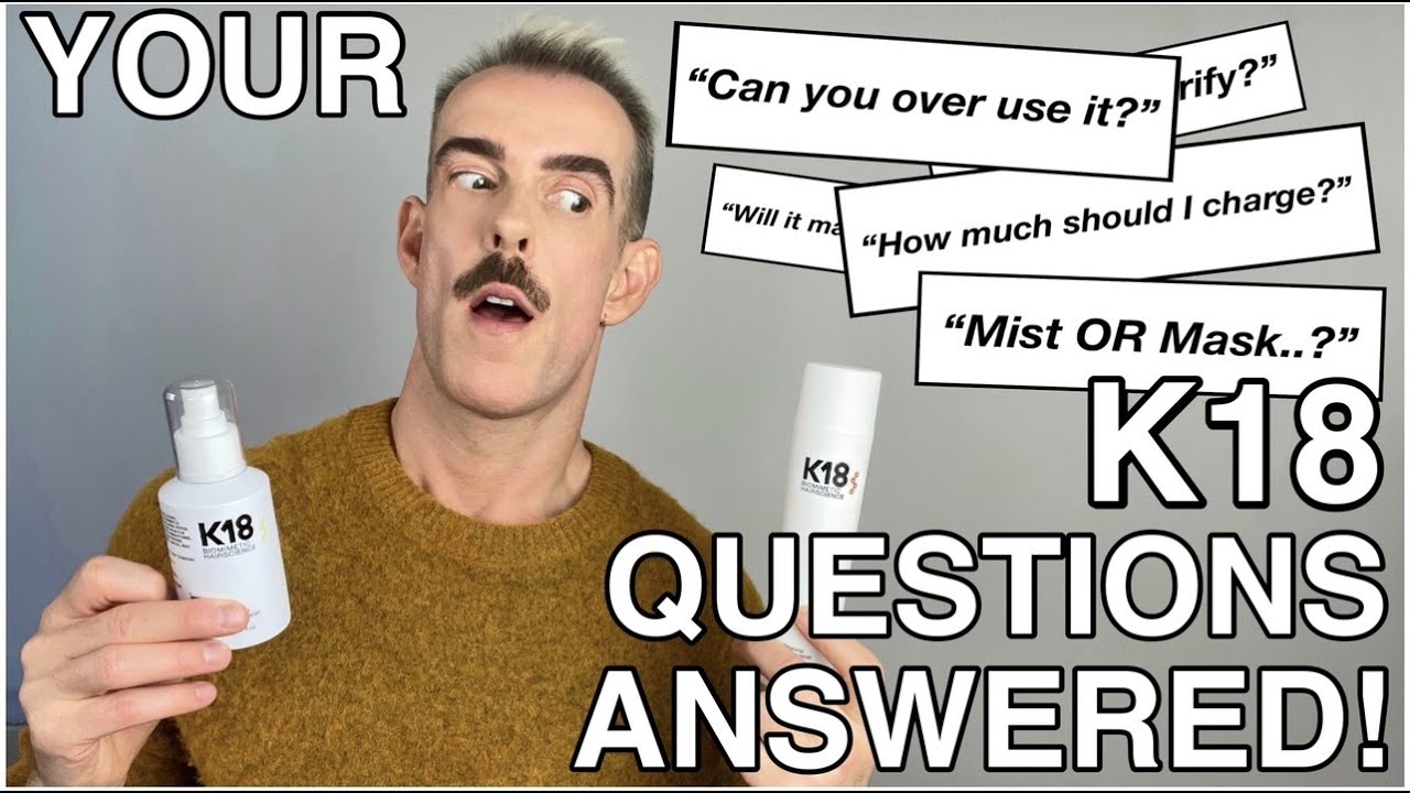 Your K18 questions answered! Let's get into this INNOVATION in HAIR CARE...