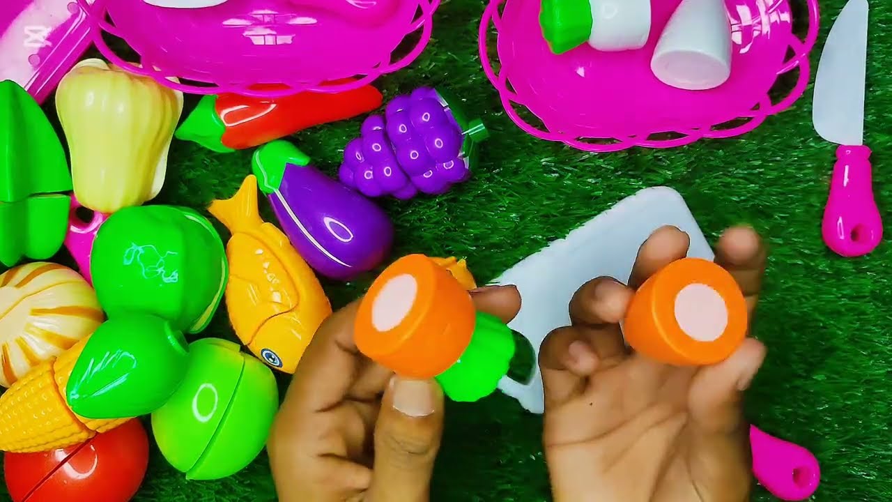 Relaxing & Satisfying Toy Fruit Cutting ASMR 🍉 | Perfect Slicing Sounds for Relaxation