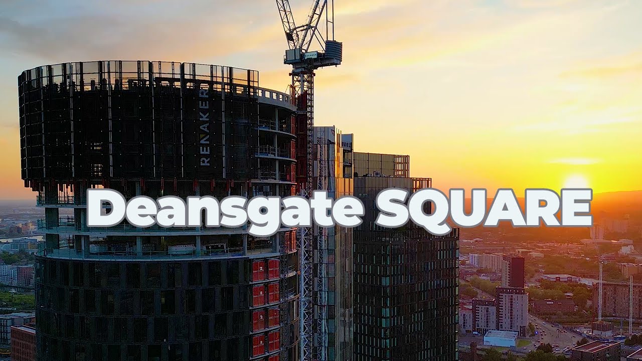 Ancoats to Deansgate Square [4k] Manchester