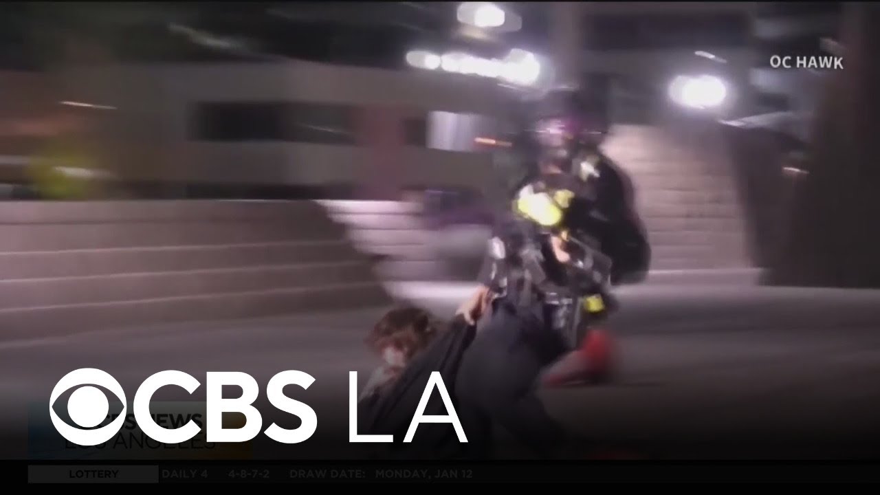 Community groups call for action after protester injured during Santa Ana anti-ICE rally