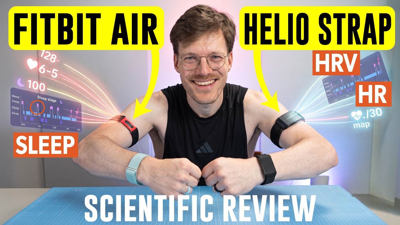 Fitbit Air vs Amazfit Helio Strap (SCIENTIFIC Review)