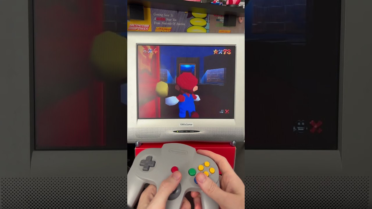 Mario 64 слишком страшный!