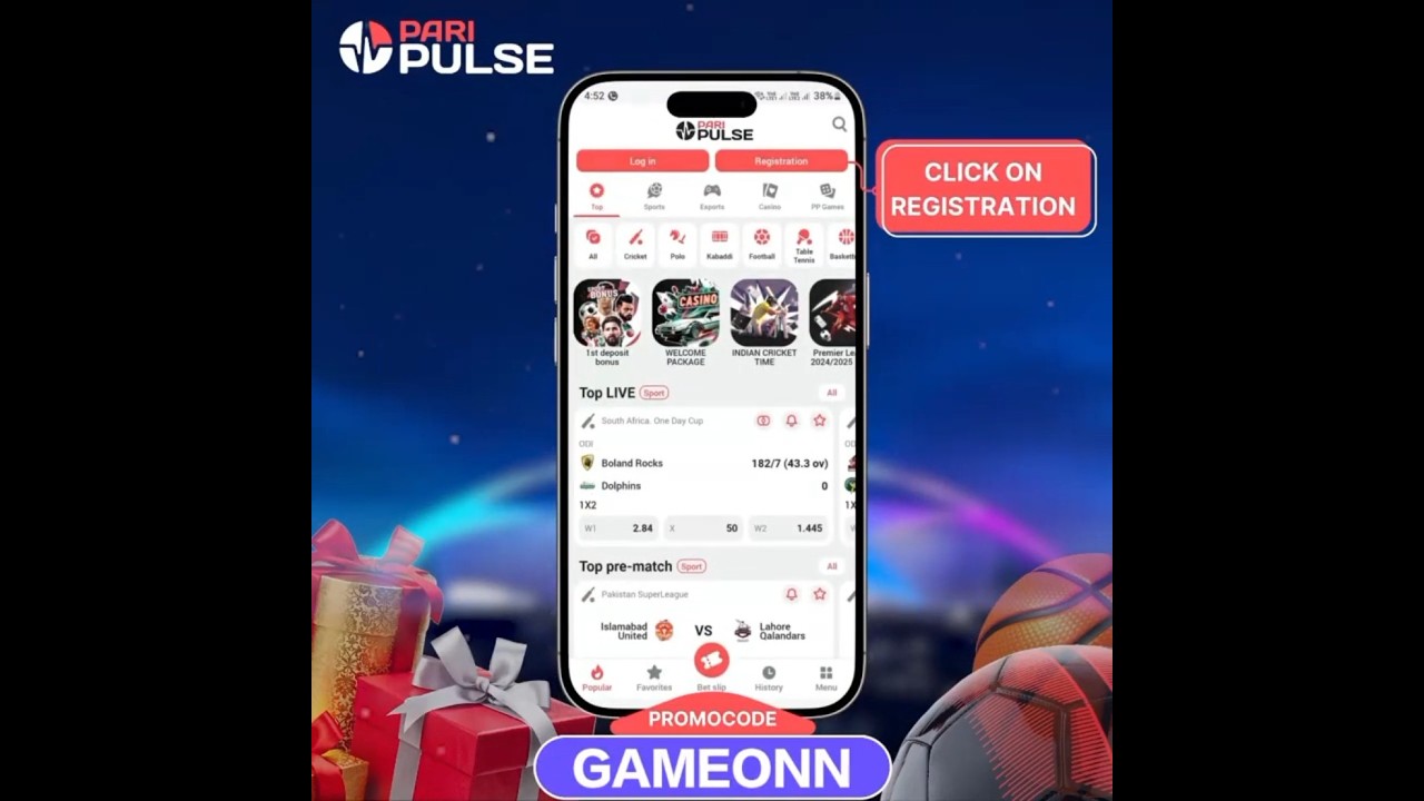 Paripulse registration| promo code GAMEONN| #paripulse #betting #promocode #paripulsepromocode #view