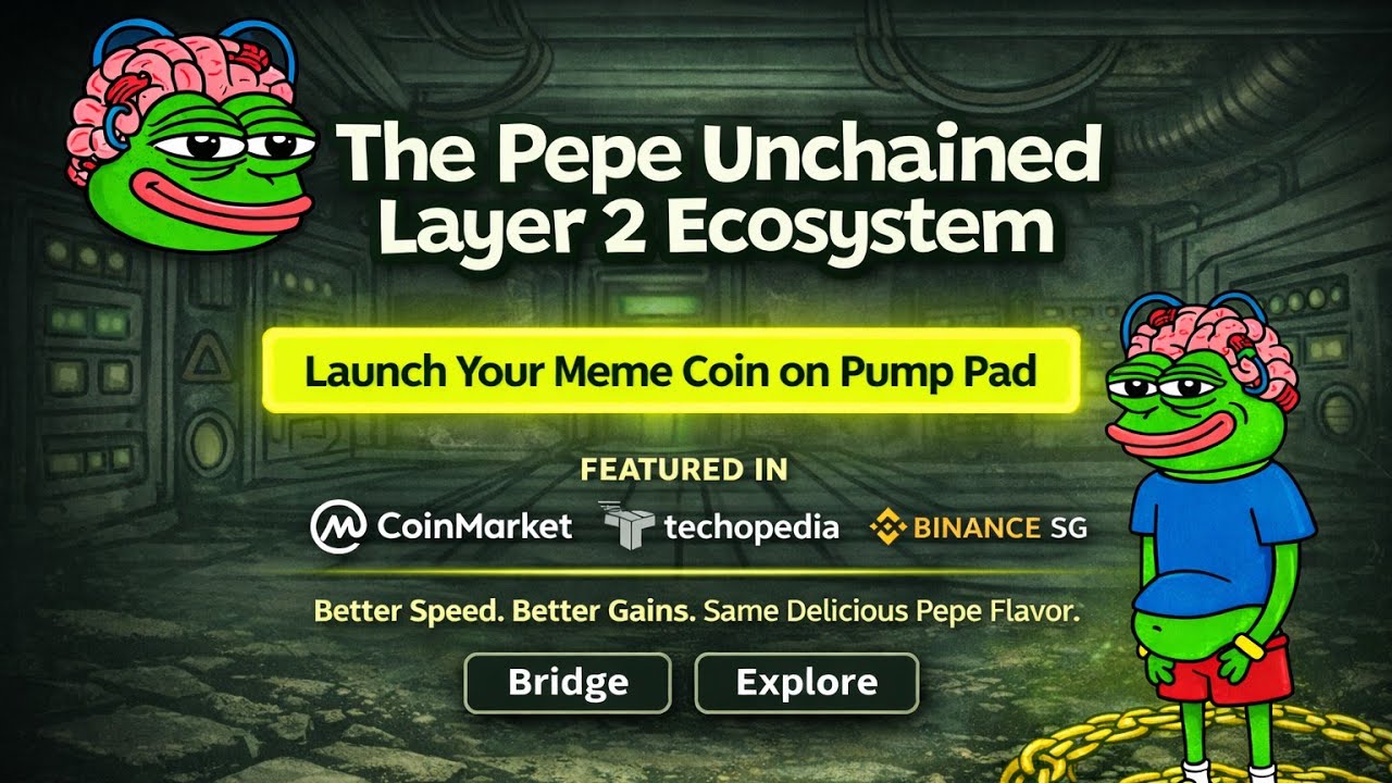 The Pepe Unchained Layer-2 Ecosystem || Estimated Rewards 31% || Better Speed & Gains || Buy Now🚀