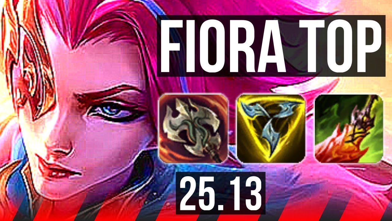 FIORA vs TRYNDAMERE (TOP) | KR Master | 25.13