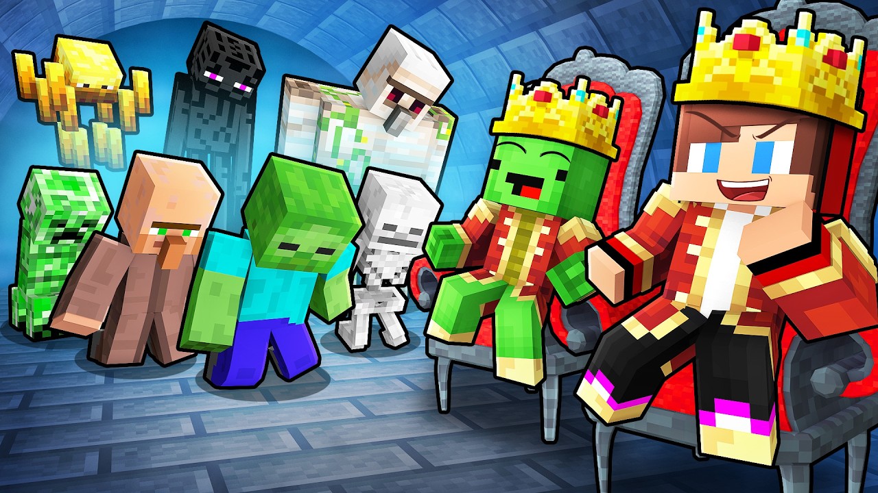 JJ and Mikey Became KINGS Of The MOBS!