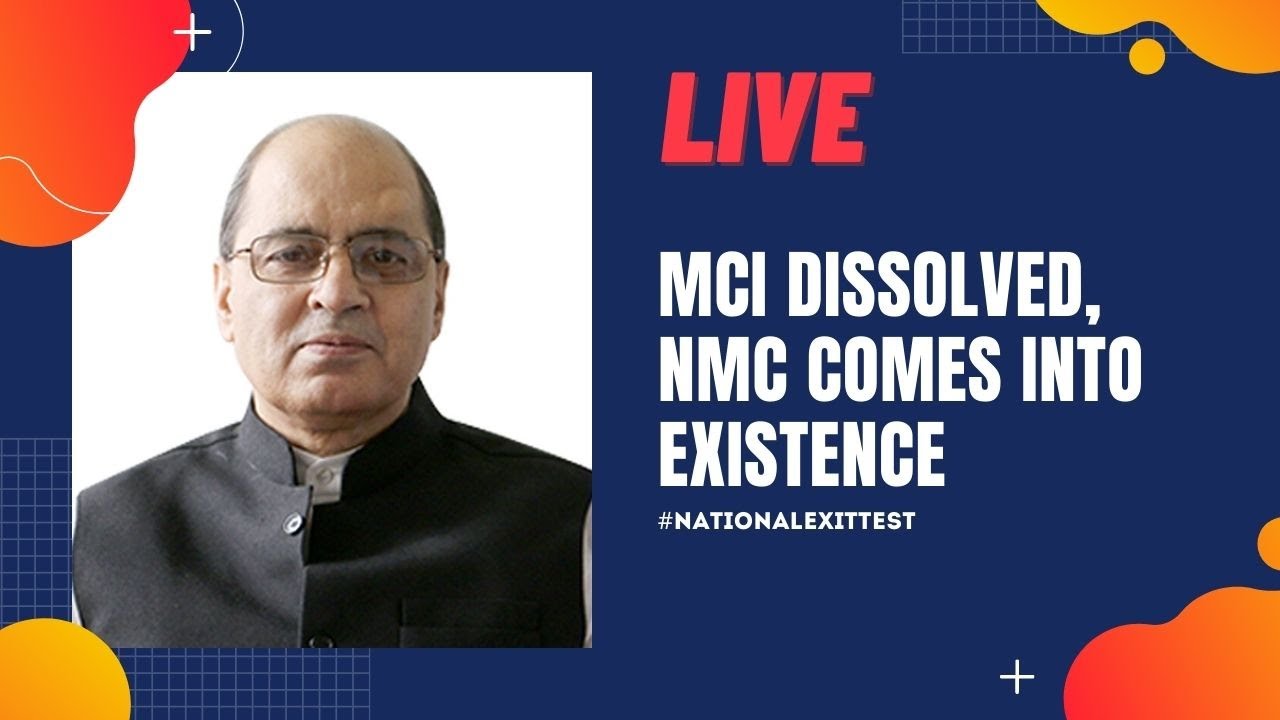 MCI Dissolved! What NEXT | How it will affect MBBS students in India & Abroad | Live Updates