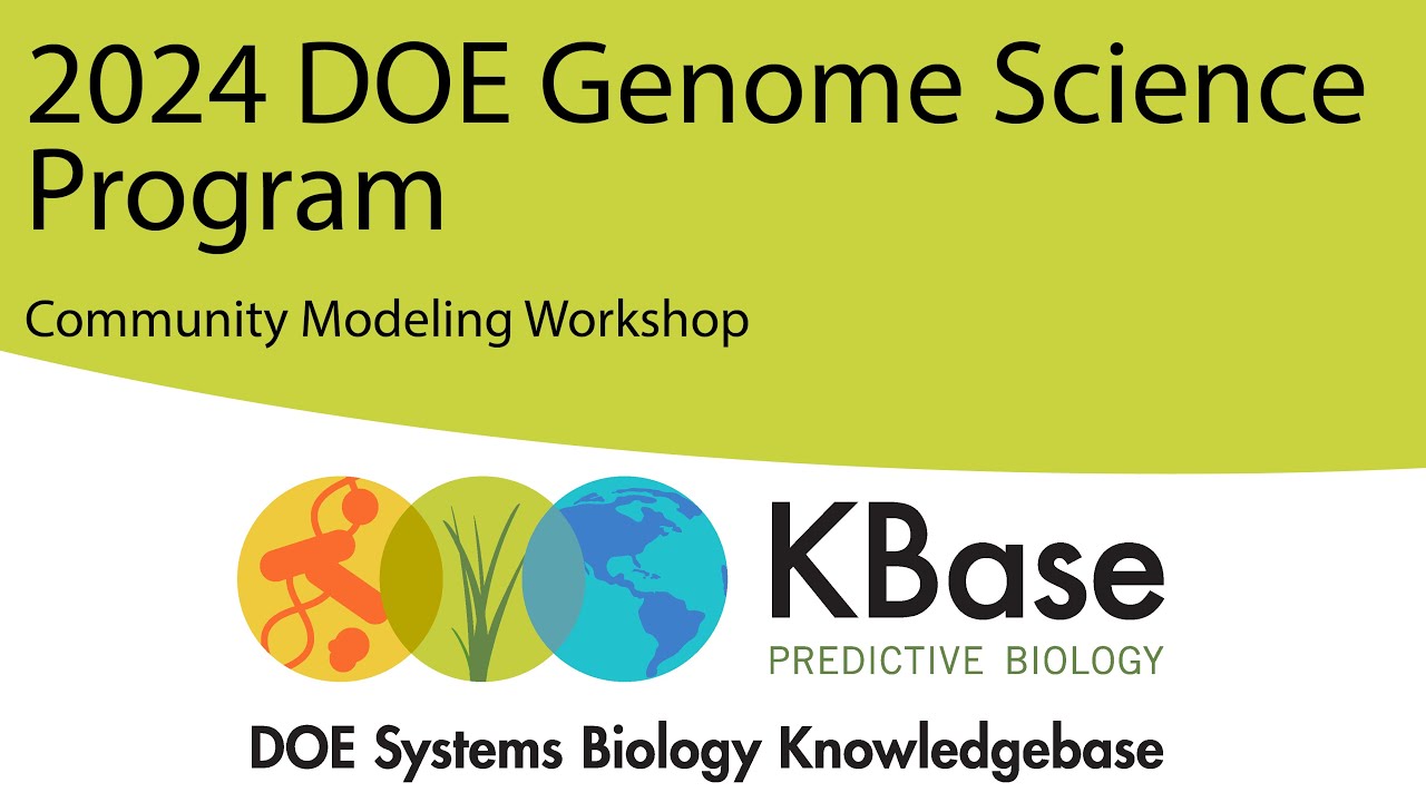Microbial Community Modeling Workshop