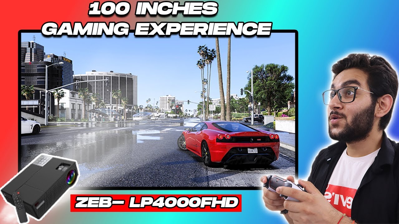 Zebronics ZEB-LP4000FHD Projector Review | This is Awesome😍