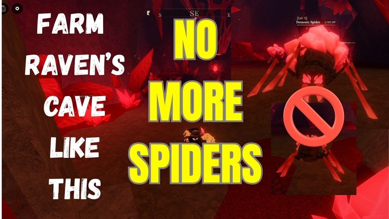 How to remove all SPIDERS The Forge #ROBLOX #theforge 