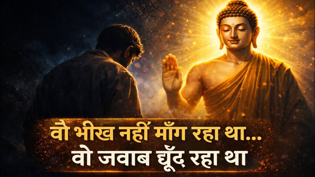 “बुद्ध ने उस गरीब से यह एक सवाल पूछा… जिसने सब बदल दिया”🥲#viral #buddha #story 