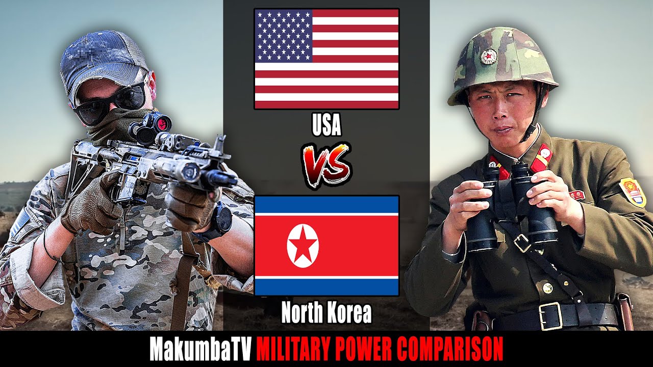 USA vs Korea Północna 2024 | Porównanie siły militarnej