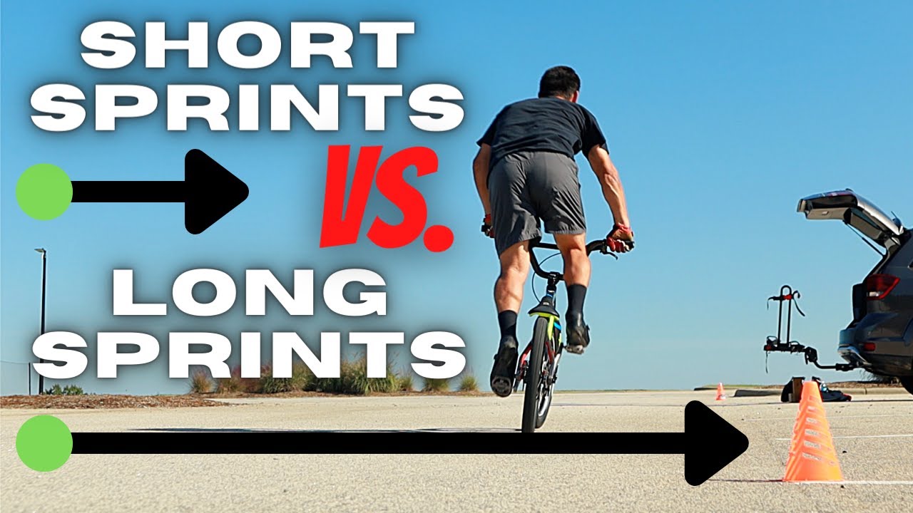 BMX Training - Are short sprints better than long sprints for racing?