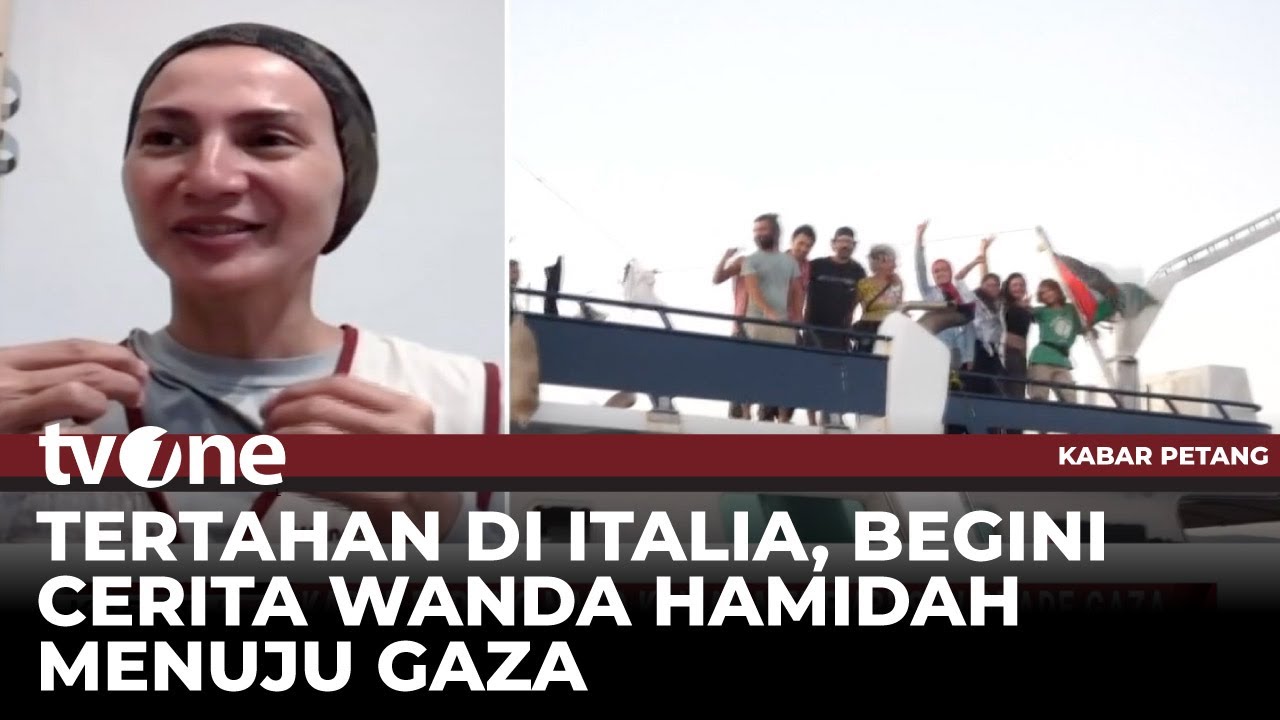 Dikawal Kapal Perang, Wanda Hamidah Ceritakan Kondisi Aktivis Menuju Gaza | tvOne