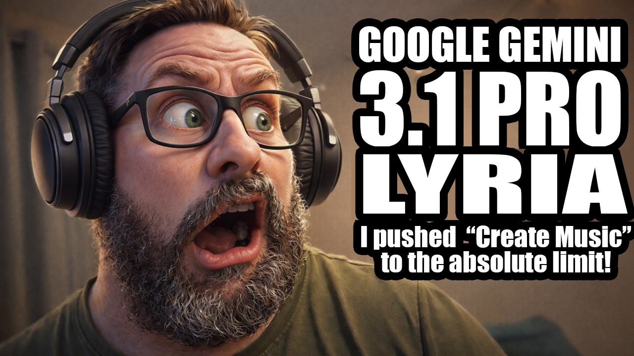 Google Gemini 3.1 Lyrica: I Pushed 