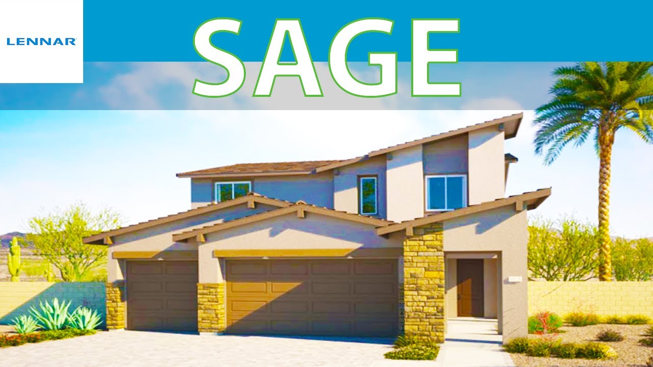 Next-Gen Sage Plan by Lennar at Viento Estates l New Homes for Sale in Henderson Las Vegas