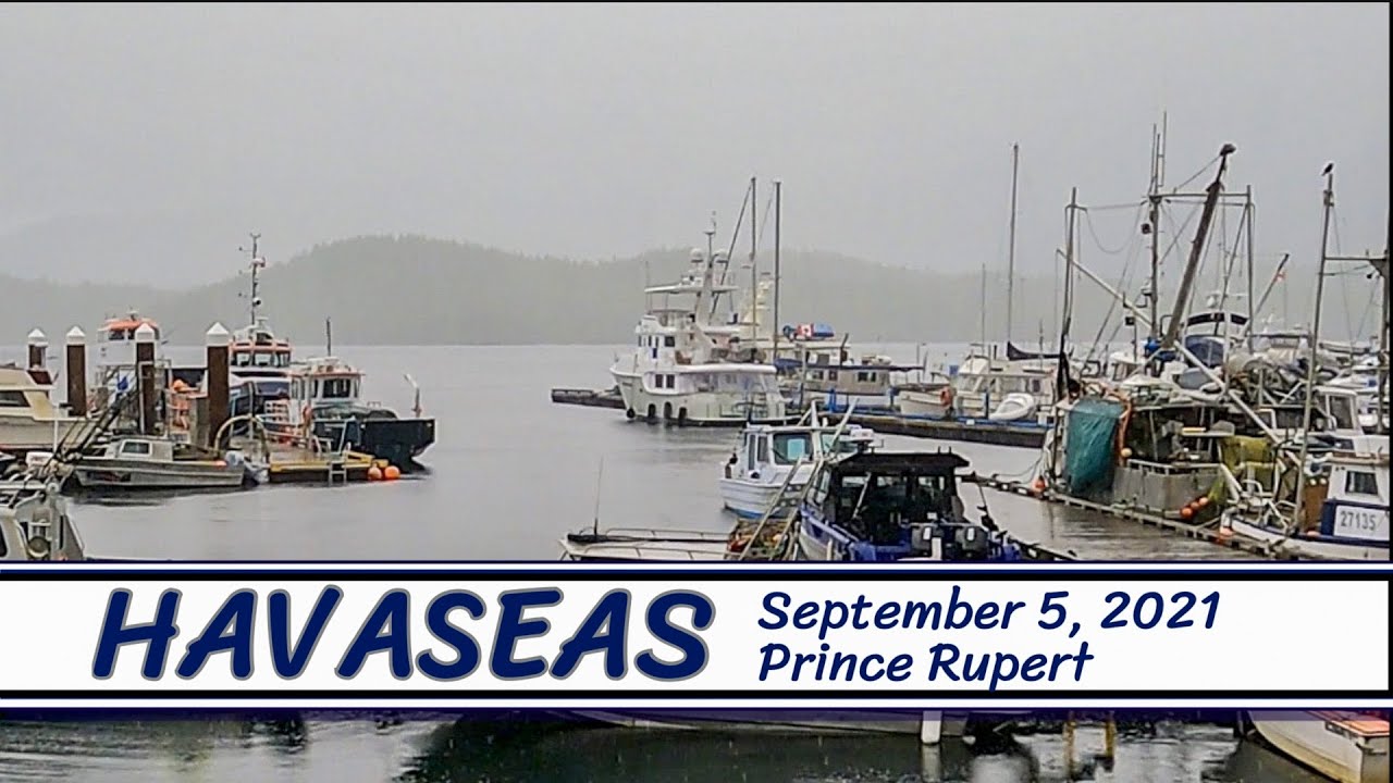 Поездка на юг 2021, часть 2 — Принц Руперт и PRR&YC / MV Havaseas — Nordhavn 55