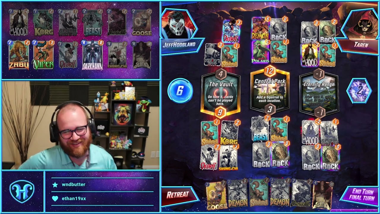 Marvel SNAP Live Stream Gameplay Archive - April 10th, 2023