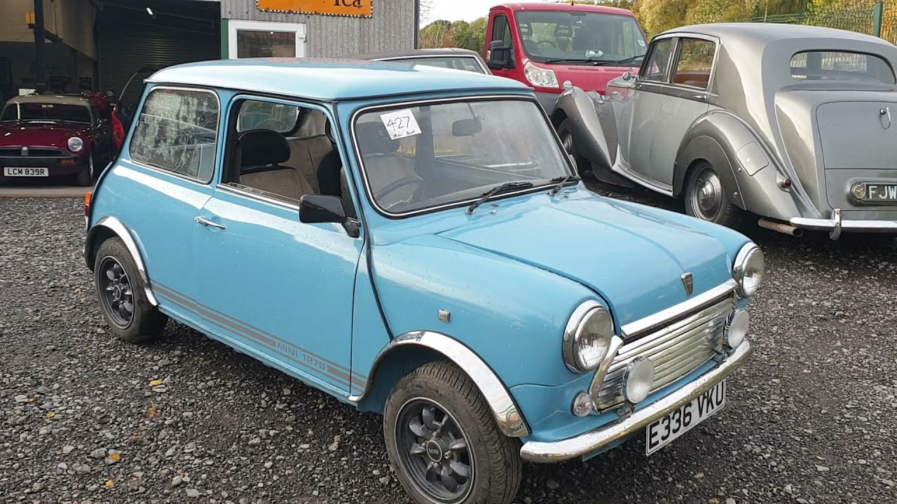 1987 AUSTIN MINI ADVANTAGE | MATHEWSONS CLASSIC CARS | 12TH & 13TH NOVEMBER