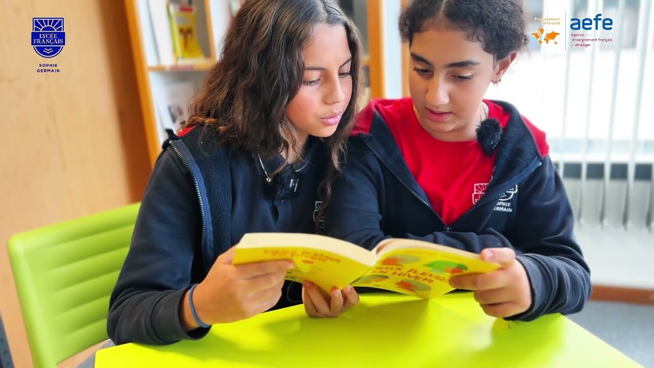 MAROC - Lycée français Sophie-Germain - Défi lecture !