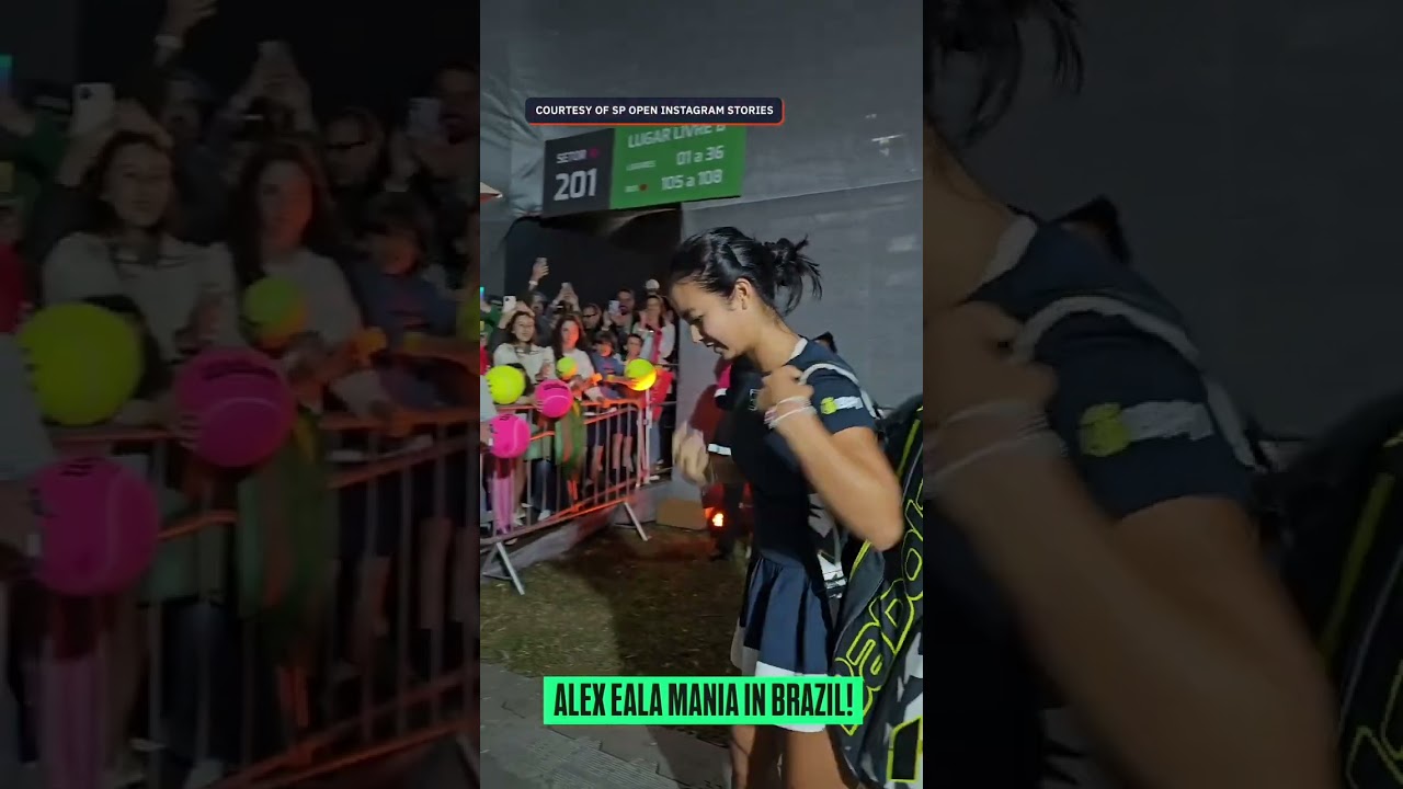Brazil fans love Alex Eala