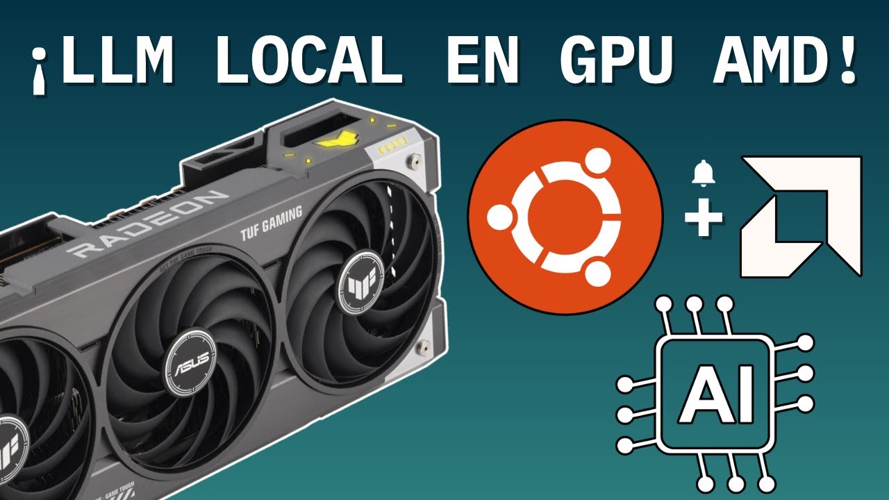 ROCm + Ubuntu 24.04 🚀 Acelera tus LLMs en GPU AMD | Gu&iacute;a 2025