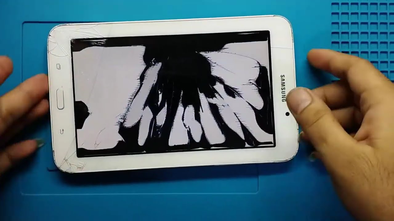 Restore Samsung Tab 3v/T113  Replace Lcd And Touch Creen/Restore Destroyed Phone/