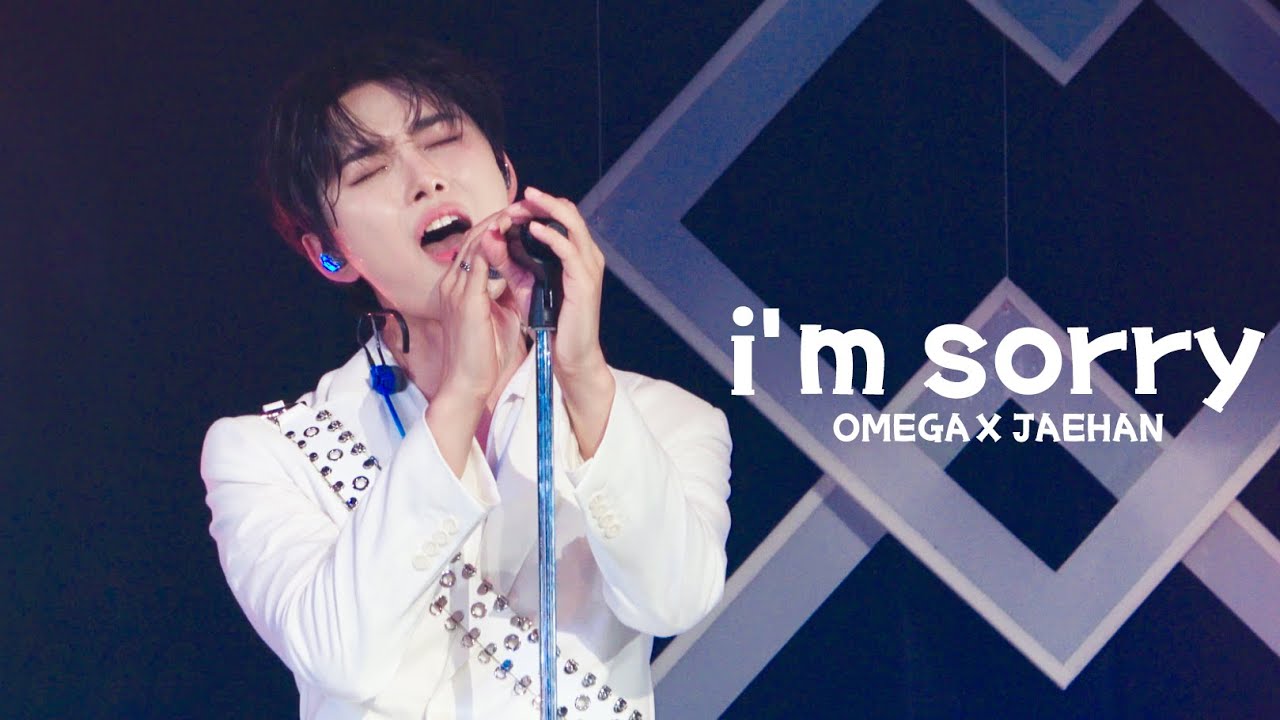 230921 오사카 콘서트丨 i'm sorry - OMEGA X(오메가엑스)丨재한 직캠 JAEHAN FOCUS
