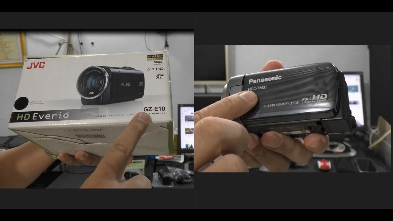 Bán Máy Quay (JVC GZ-E10) Và (Panasonic HDC-TM35) Đồng Giá 2Tr Một Con (Đã Bán Hết)