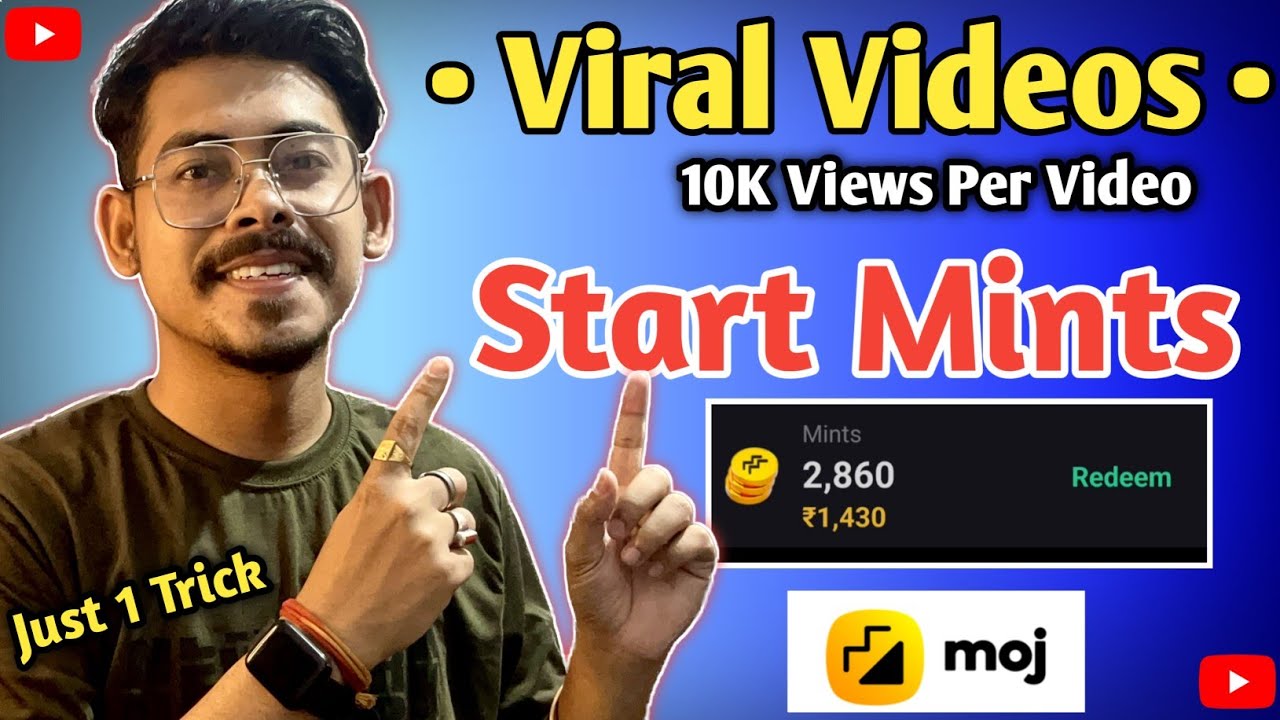 Moj Videos Viral Trick | How To Start Earn Mints | Moj Bengali | Sujoy Saha