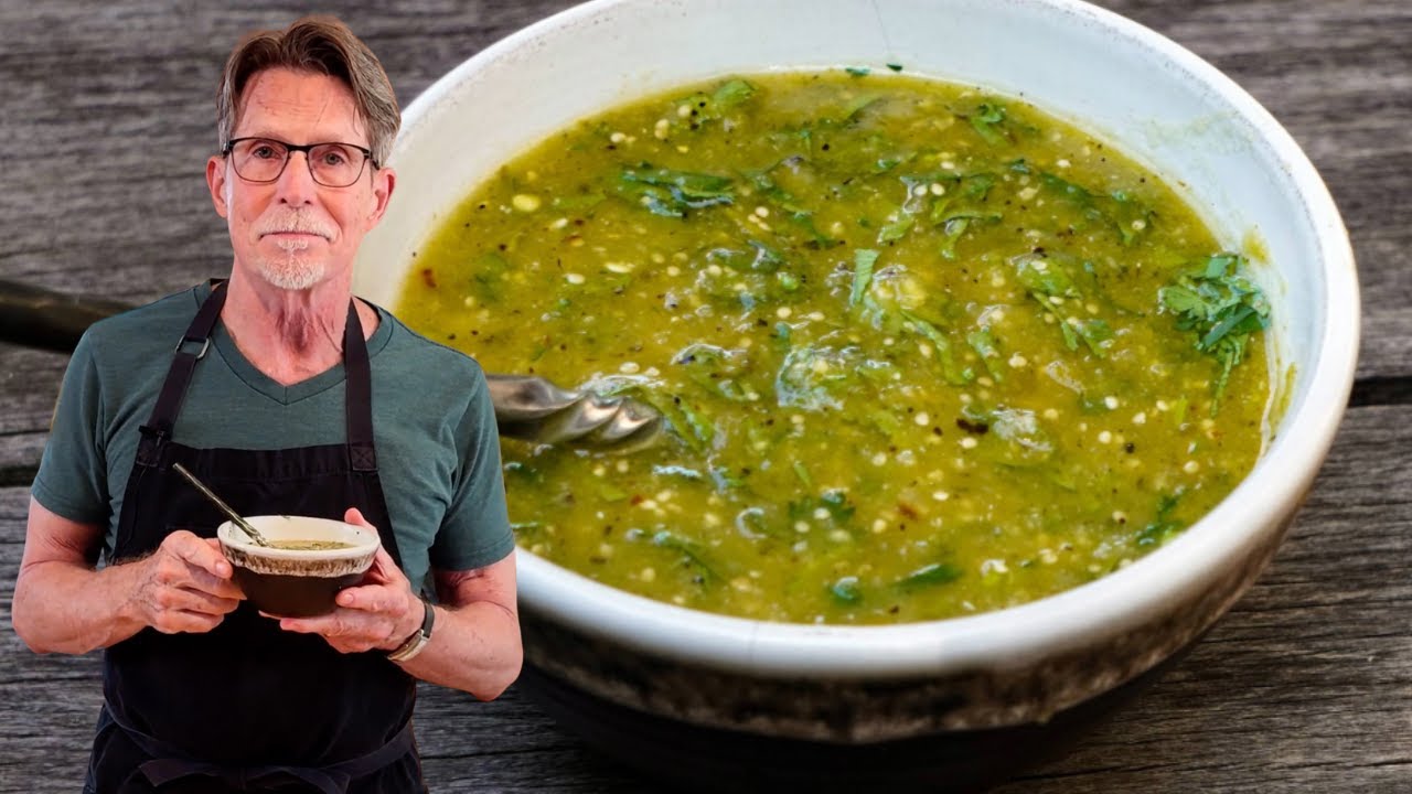 Let's make a Roasted Tomatillo Sauce Base
