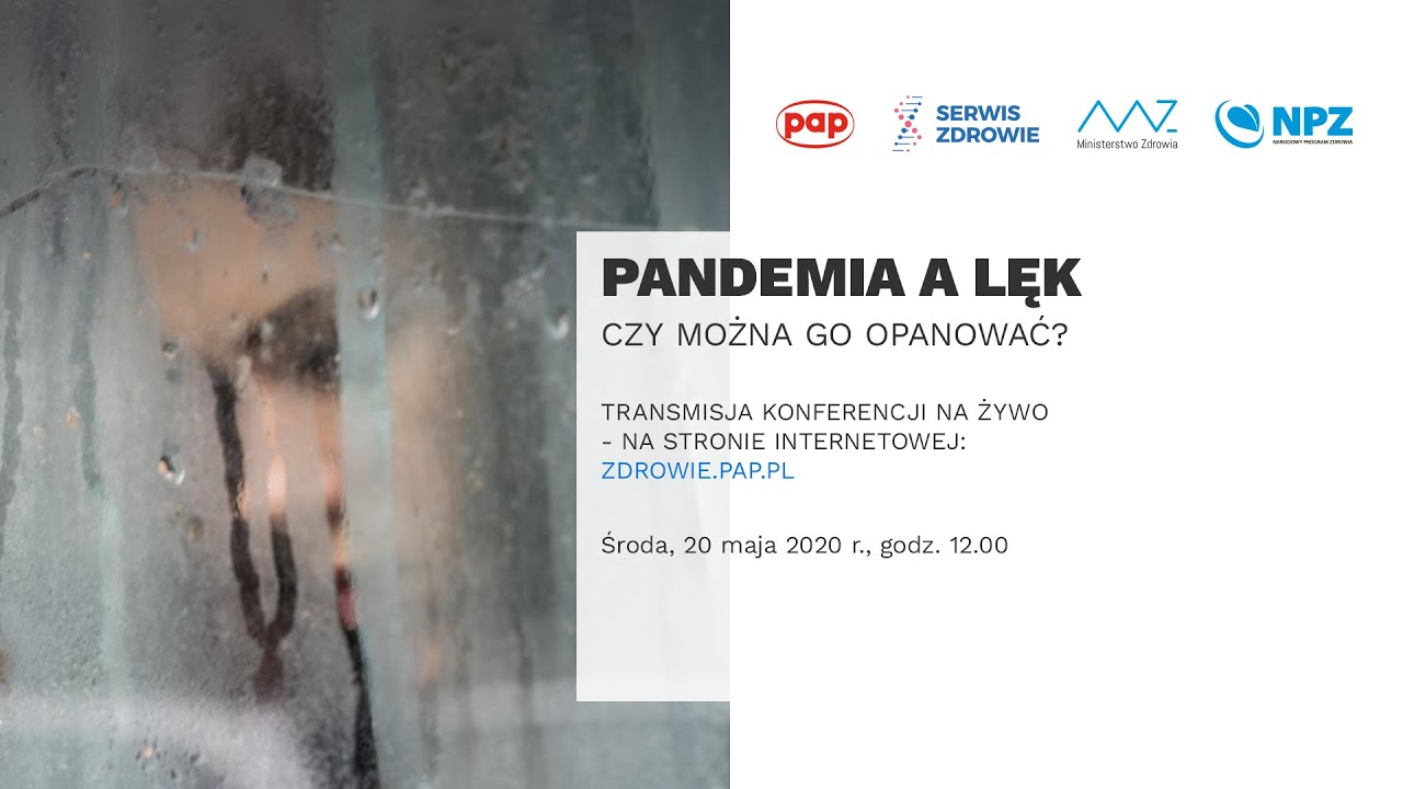 Pandemia budzi w nas lęk - relacja z konferencji