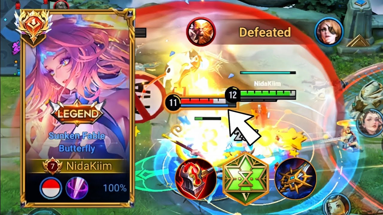 BUTTERFLY BEST GUIDE TO ONE SHOT HIGH SHIELD META HERO!! | BUTTERFLY NEW META BUILD - HONOR OF KINGS